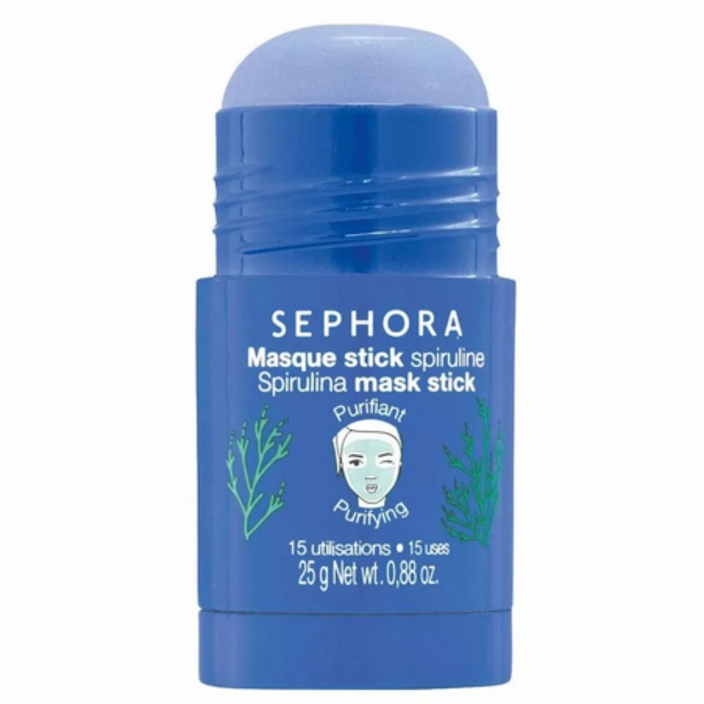 🆕 NWOB 💙 SEPHORA COLLECTION Spirulina Easy Stick Clay Face Mask 25 g